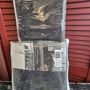 Luxurious Gray Curtain Set